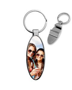 Porte-clés ouvre-bouteille avec deux photos - Photocopie DM