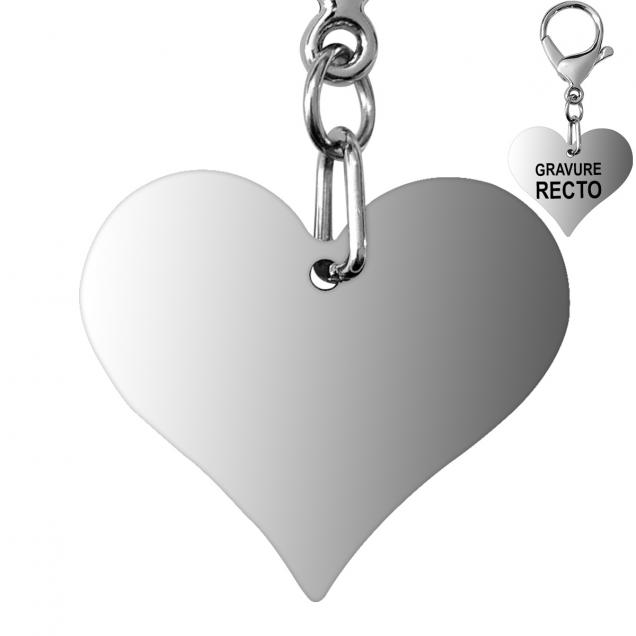 Porte-clef Coeur Love You, Sass & Belle - La Malle à Confettis